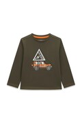 Guess longsleeve dziecięcy bawełniany zielony N6BI13 K5865