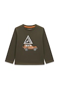 Guess longsleeve dziecięcy bawełniany zielony N6BI13 K5865