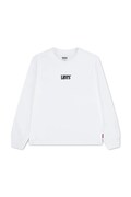 Levi's tričko s dlhým rukávom detské s bavlnou CLASSIC TEE biele 8ET226
