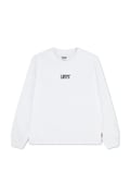 Levi's tričko s dlhým rukávom detské s bavlnou CLASSIC TEE biele 8ET226