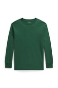 Polo Ralph Lauren tričko s dlhým rukávom detské bavlnené zelené 323854677505