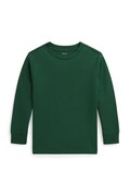 Polo Ralph Lauren tričko s dlhým rukávom detské bavlnené zelené 322854677511