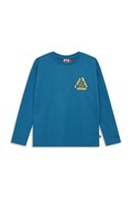 Lego longsleeve dziecięcy bawełniany LWTAJ 603 niebieski 60.1101.1555
