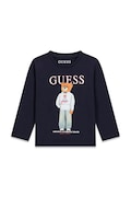 Guess longsleeve dziecięcy bawełniany granatowy N6YI06 K3794