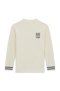 Guess longsleeve dziecięcy bawełniany beżowy L6YI32 K3783