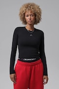 Jordan longsleeve damski z modalem Brooklyn Essentials czarny IM7353.010