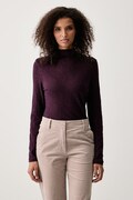 Marc O'Polo longsleeve damski bawełniany fioletowy 5000015639