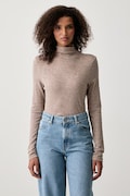 Marc O'Polo longsleeve damski bawełniany beżowy 5000015639