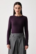 Marc O'Polo longsleeve damski fioletowy 5000010382