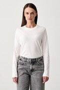 Marc O'Polo longsleeve damski bawełniany beżowy 5000012104