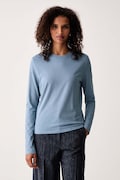 Marc O'Polo longsleeve damski bawełniany niebieski 5000012104