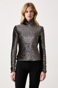 Patrizia Pepe bluzka damska czarna 2M0049 J0090