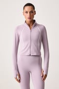 Under Armour hanorac cu fermoar pentru femei Meridian Contour roz 6015247