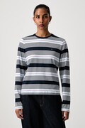 Tommy Jeans longsleeve damski bawełniany niebieski DW0DW23562