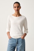 Marc O'Polo longsleeve damski bawełniany beżowy 5000012507