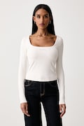Guess longsleeve damski LOTUS beżowy V6BP05 K6318