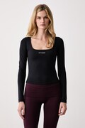 Guess longsleeve damski LOTUS czarny V6BP05 K6318