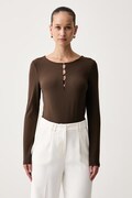 Guess body dámske ZANITA hnedé W6BP21 K6256