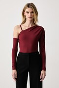 Guess longsleeve damski ZANITA bordowy W6BP22 K6257