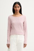 Marc O'Polo longsleeve damski bawełniany różowy 5000014390