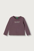 United Colors of Benetton μακρυμάνικο παιδικό βαμβακερό μωβ 3ATNG10NI