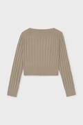 Mayoral longsleeve dziecięcy z wiskozą beżowy 7066