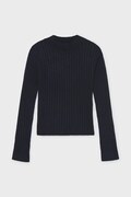 Mayoral longsleeve dziecięcy z wiskozą granatowy 7056