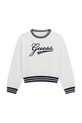 Guess bluza dziecięca bawełniana biała J6YI30 K3765