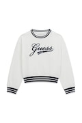 Guess bluza dziecięca bawełniana biała J6YI30 K3765