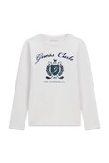 Guess longsleeve dziecięcy bawełniany z elastanem biały J6YI21 K3747
