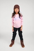 Reima longsleeve dziecięcy z wełną merino Viisas różowy 5200012C