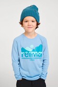 Reima longsleeve dziecięcy z wełną merino Viisas niebieski 5200012C