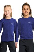 Jack Wolfskin longsleeve dziecięcy TRAIL niebieski A66175