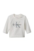 Calvin Klein Jeans μακρυμάνικο παιδικό με βαμβάκι λευκό LV1CKTJA49
