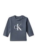 Calvin Klein Jeans μακρυμάνικο παιδικό με βαμβάκι μπλε LV1CKTJA49