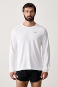 Nike longsleeve do biegania męski Miler Dri-FIT biały IF2086.100