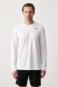 Nike longsleeve treningowy damski Dri-FIT biały IO1427.100