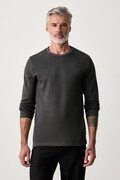 Lindbergh longsleeve męski bawełniany szary 30.403021