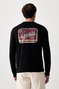 Guess Jeans longsleeve męski bawełniany czarny M6BI13 K5328