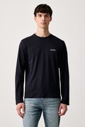 Guess longsleeve męski bawełniany 3-pack granatowy U6BG04 K5370
