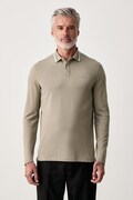Guess tričko s dlhým rukávom pánske s bavlnou zelené M6BP07 K6195