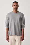 Marc O'Polo longsleeve męski bawełniany szary 5000017100