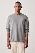 Marc O'Polo longsleeve męski bawełniany szary 5000017100