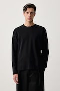Marc O'Polo longsleeve męski bawełniany czarny 5000017100