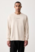 Marc O'Polo longsleeve męski bawełniany beżowy 5000012354