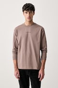 Marc O'Polo longsleeve męski bawełniany niebieski 5000012354