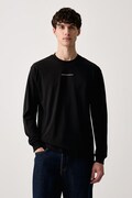 Marc O'Polo longsleeve męski bawełniany czarny 5000012354