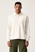 The North Face longsleeve męski bawełniany RedBox beżowy NF0A8HDWQLI1