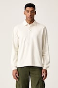 The North Face longsleeve męski bawełniany RedBox beżowy NF0A8HDWQLI1