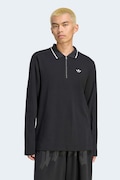 adidas Originals polo męskie z bawełną czarne KE4133
